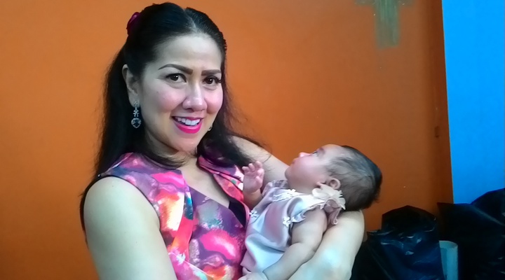 Foto: FOTO : Vania Athabina, Bayi Adopsi Venna Melinda yang Tumbuh Jadi Balita Cantik nan Menggemaskan