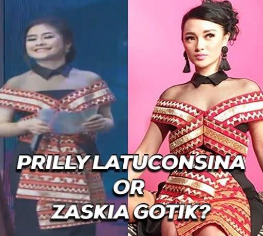  Prilly Latuconsina dan Zaskia Gotik