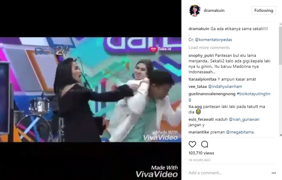 Jewer Telinga & Pukul Kepala Raffi Ahmad, Ayu Ting Ting 