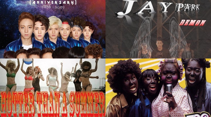 Foto: 8 Sampul Album K-Pop Paling Absurd