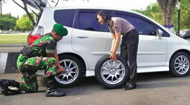 93 Gambar Romantis Tni Terbaru