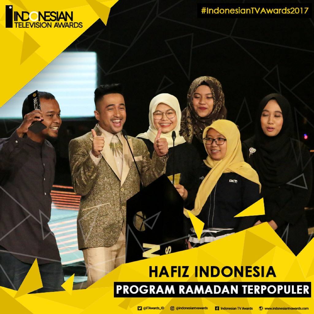 'Hafiz Indonesia' Menangi Nominasi Program Ramadhan Terpopuler