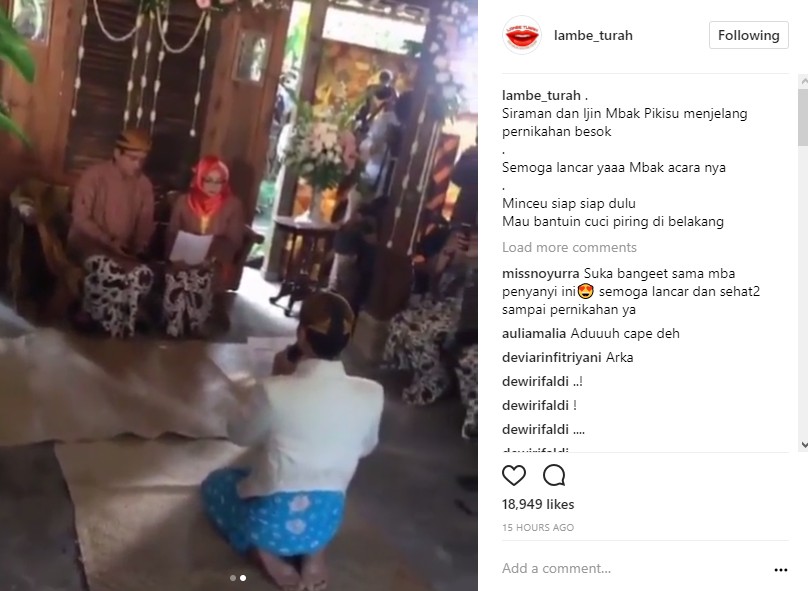 Menikah di Bulan Suro Vicky Shu Buat Netter Heran