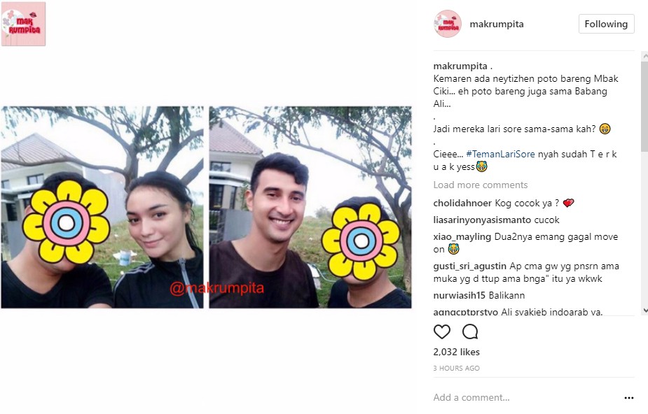 Kepergok Lari Bareng, Citra Kirana & Ali Syakieb CLBK?