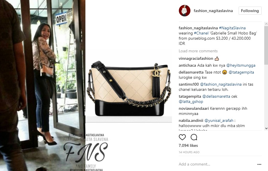  Model  Nyaris Sama Selisih Harga Tas  Nagita  Slavina  