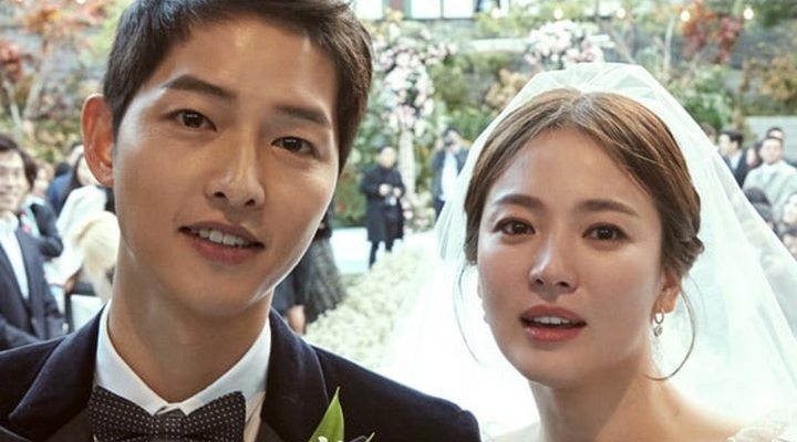 Foto: Baper Tingkat Tinggi, Ini Foto Pernikahan Song Hye Kyo & Song Joong Ki