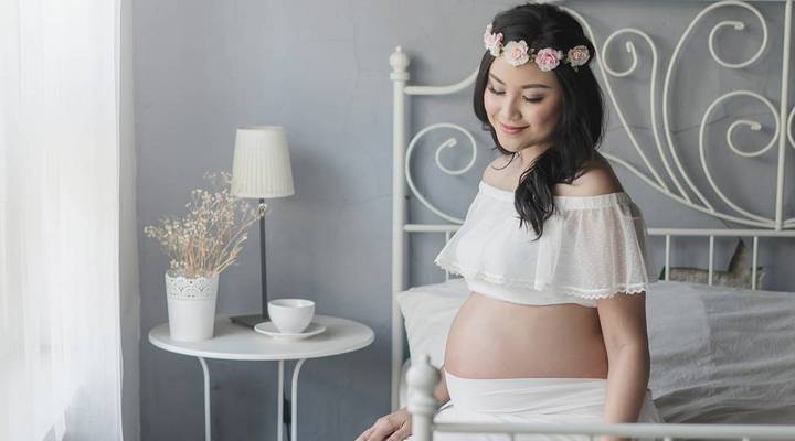 Foto: Intip Yuk Berbagai Konsep Lucu Pemotretan Kehamilan 9 Bulan ala Zivanna Letisha 