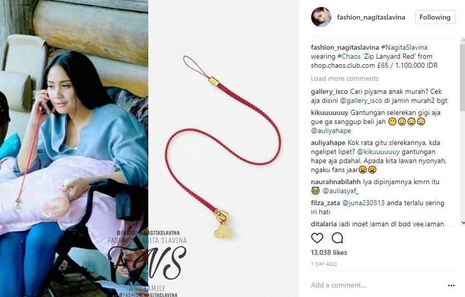 Model Kalung Emas Nagita Slavina  MODELEMASTERBARU