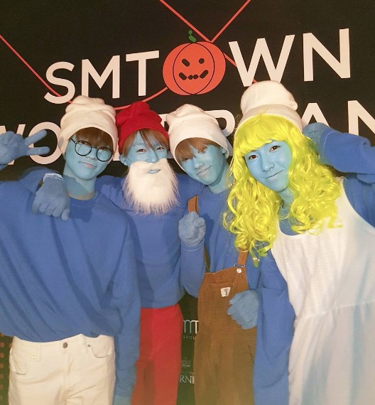 NCT Dream Sebagai Smurfs