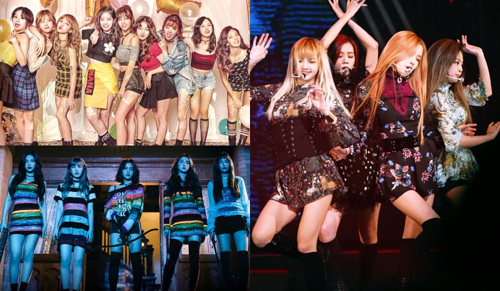 Foto: Twice, Red Velvet &  Black Pink Kuasai 3 Besar Reputasi Brand Girl Grup November 2017