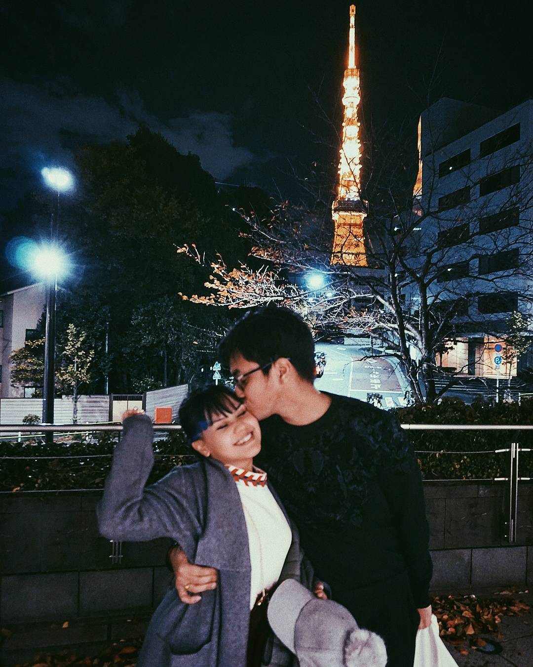 Romantisnya Barry Maheswara di Tokyo Tower