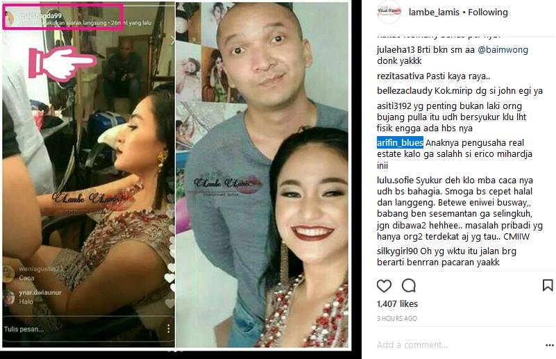 Pacar baru Marshanda