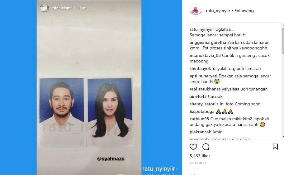 Jeje Govinda Unggah Foto Buku Nikah Netter Malah Sindir Kelakuan Raffi Ahmad