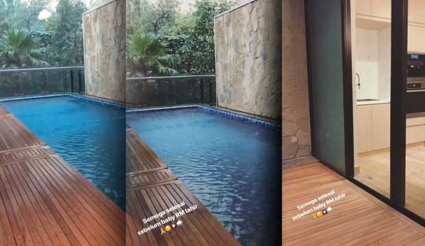 Rumah Baru Sandra Dewi