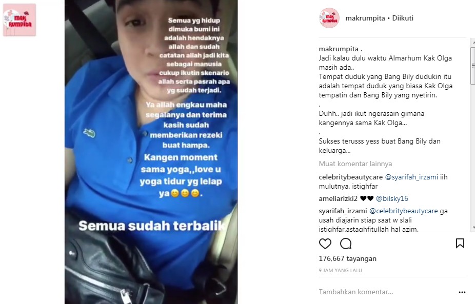 Kangen Mendiang Sang Kakak, Aksi Billy Syahputra Ini Bikin 