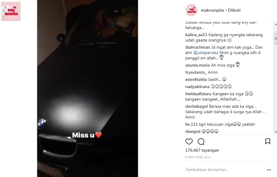 Mobil yang Menjadi Salah Satu Sumber Kenangan Billy syahputra dengan Mendiang Sang Kakak