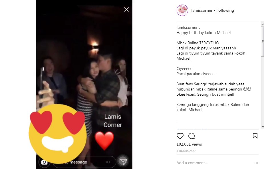 Raline Shah Dipeluk Pria Bernama Michael