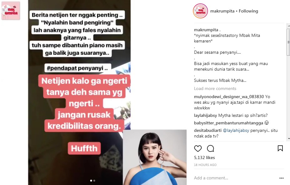 Kritik Pedas Mytha Lestari terhadap Salah Satu Kontestan Indonesian Idol