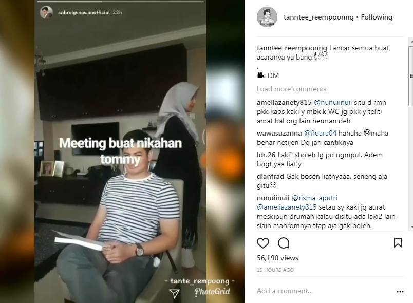 Shireen Sungkar Pergi Setelah Menyindir Sahrul Gunawan Soal Jodoh