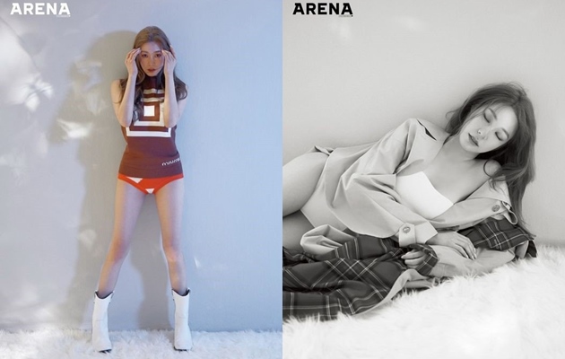 Tiffany SNSD Lakukan Pemotretan Bersama Arena Homme Plus Korea