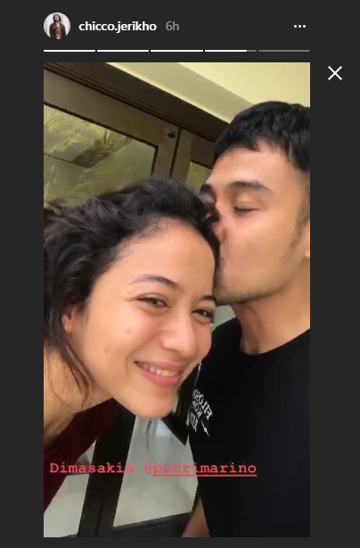 Chico Jericho Cium Kening Putri Marino