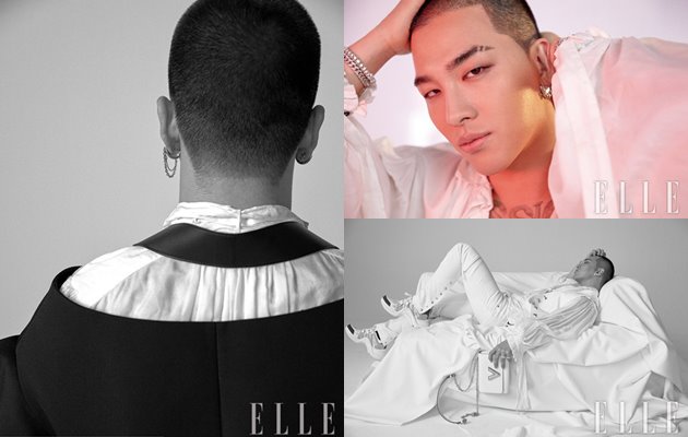 Gantengnya Taeyang di Pemotretan Bareng ELLE Korea