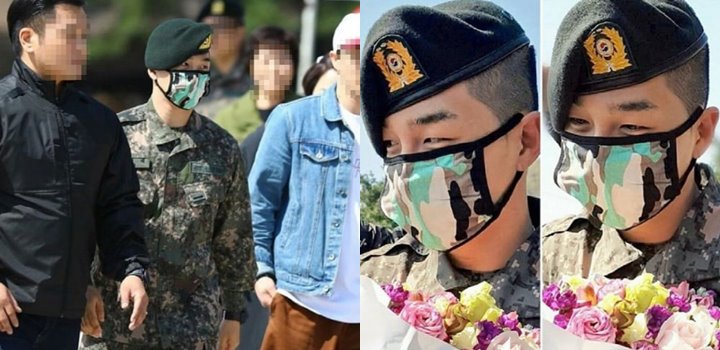 Taeyang Big Bang Tampak Segar dan Tersenyum Manis Usai Merampungkan Masa Pelatihan Dasar 5 Minggu