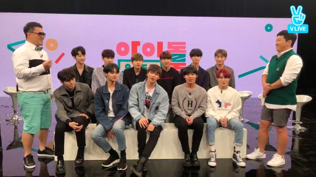 Wanna One V Live Bareng Doni-Coni