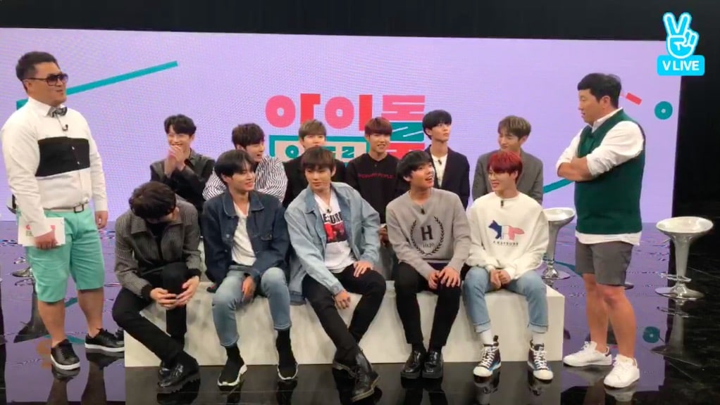 Wanna One Bahas Soal Cara Simpan Nama Member di Ponsel