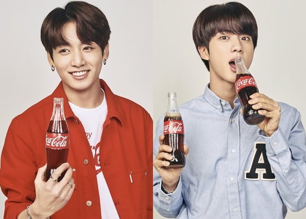 Poster Individu Jungkook dan Jin BTS