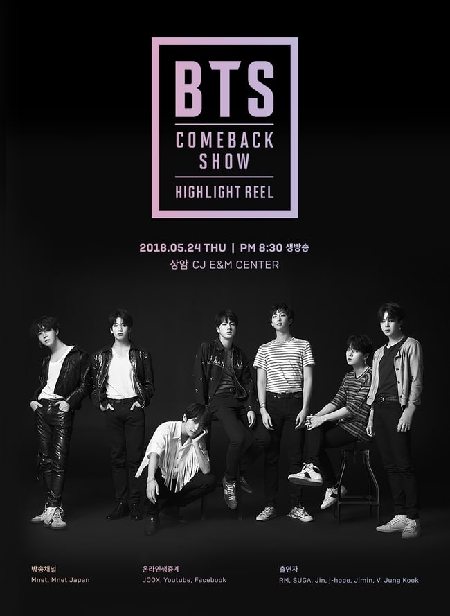 BTS Comeback Show Terbaru