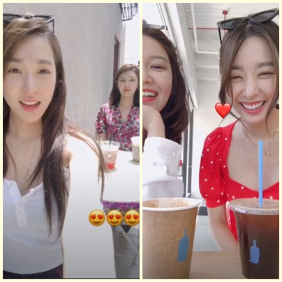 Sooyoung dan Tiffany di LA
