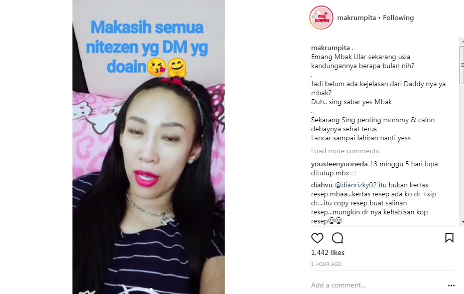 Dewi Sanca Sebut Hasil USG