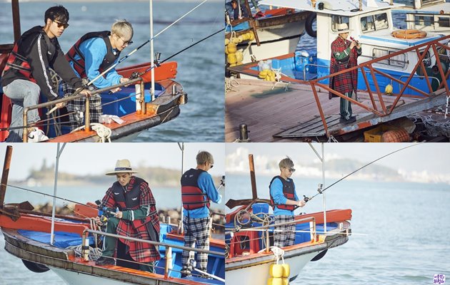 Xiumin dan Song Min Ho cs Asyik Lakukan Perjalanan Mancing di \'It\'s Dangerous Outside Blankets\'