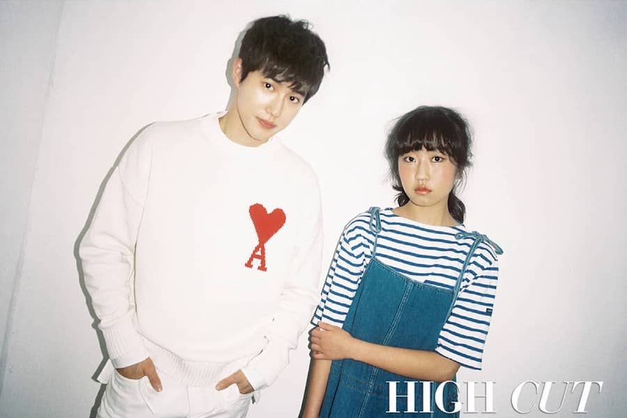 Pemotretan Suho EXO dan Kim Hwan Hee Bersama High Cut