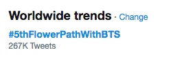 Tagar Untuk Rayakan Anniversary Debut BTS ke-5 Ini Rajai Trending Topic Dunia di Twitter
