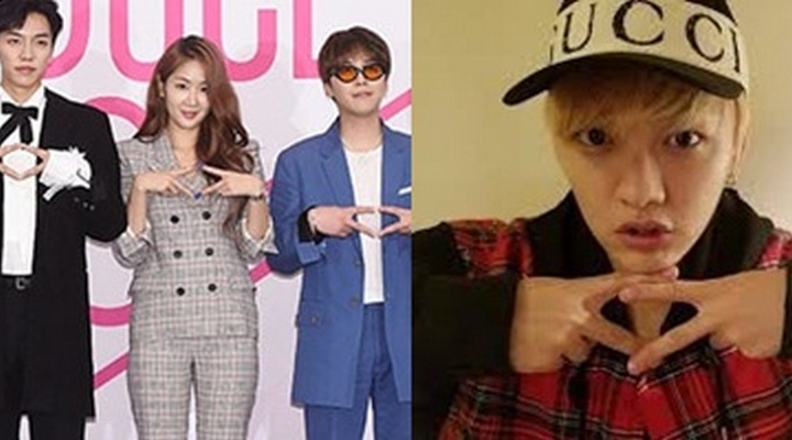 Foto: Beri Pose Ini di Jumpa Pers, ‘Produce 48’ Mnet Dikritik Plagiat Gestur Tangan Grup Cross Gene