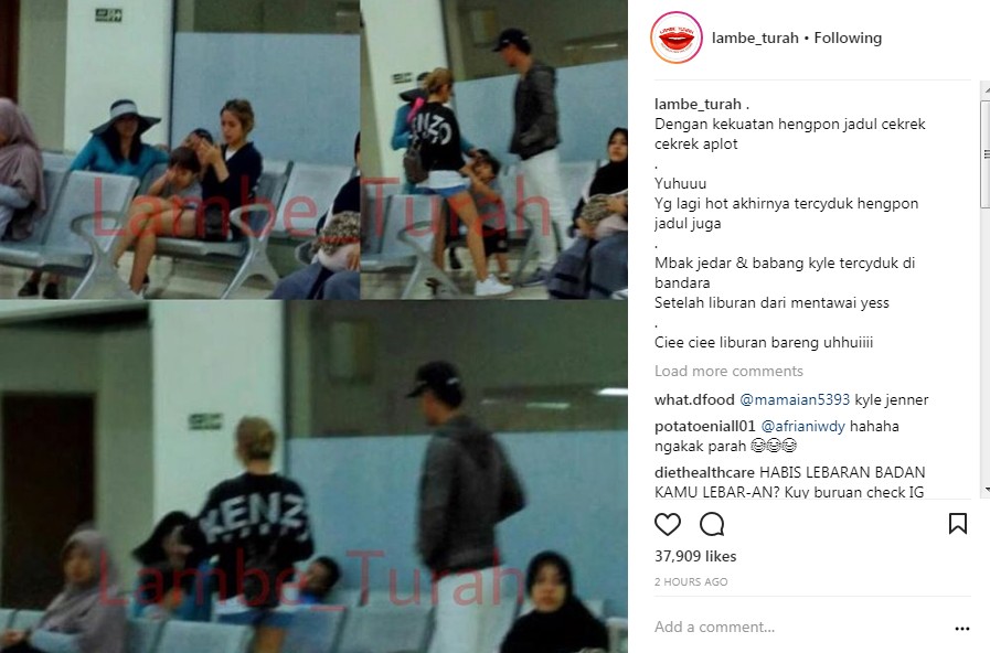 Jessica Iskandar Kepergok Bareng Richard Kyle di Bandara