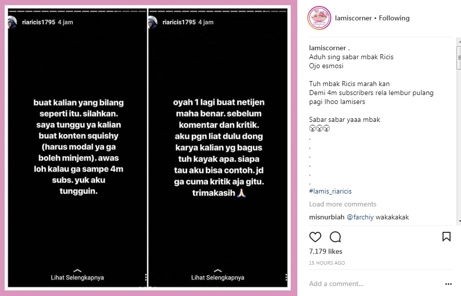 Ria Ricis Tantang Netizen Buat Konten YouTube