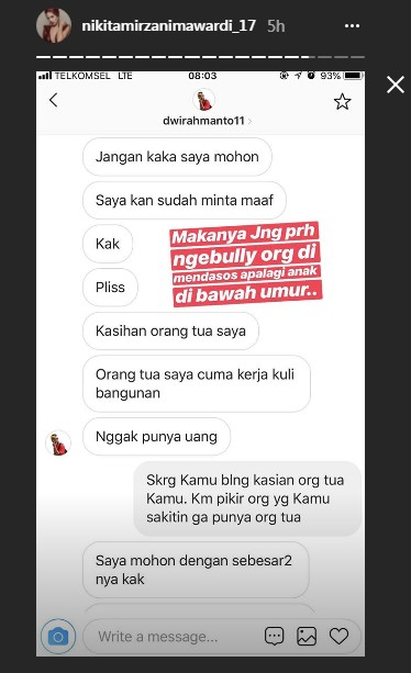 Pembelaan Pelaku Pembully Bowo