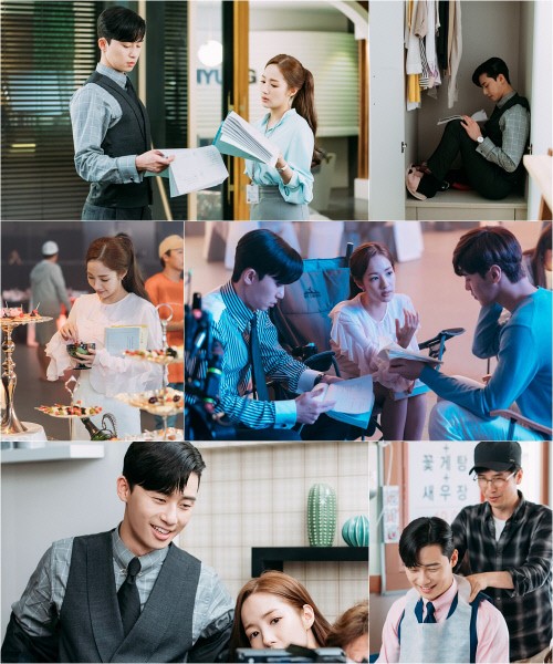 Deretan Potret Behind the Scene Drama \'Why Secretary Kim\' yang Terbaru