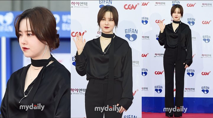 Penampilan Ku Hye Sun di Red Carpet BiFan 2018