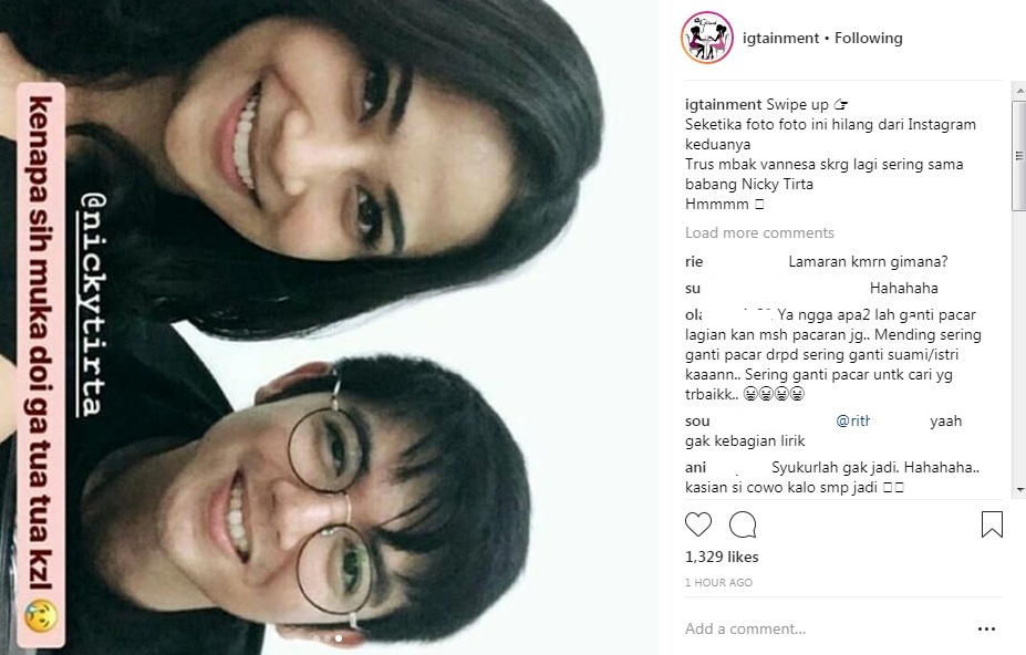 Vanessa Angel Unggah Foto Kebersamaan dengan Nicky Tirta