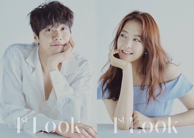 Pemotretan Majalah Terbaru Park Bo Young dan Kim Young Kwang