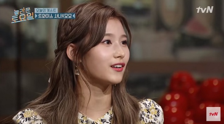 Aegyo Imut Sana Twice Curi Hati Key Shinee Hyeri Girl S Day Di Amazing Saturday