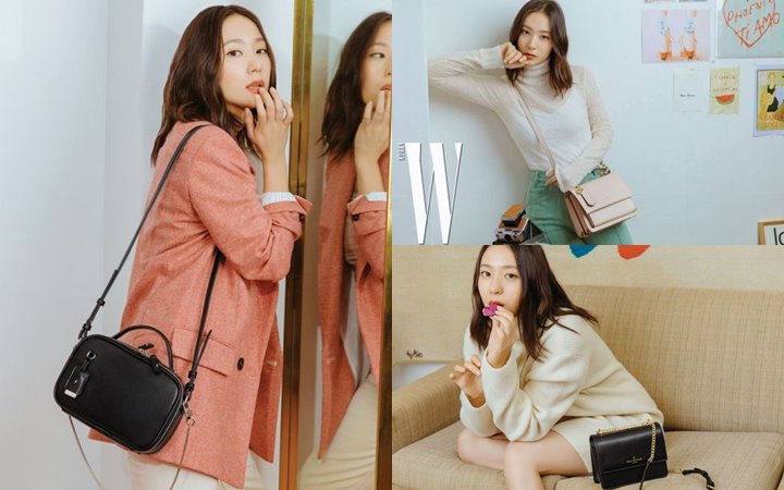 Krystal f(x) Tampil Penuh Pesona Dalam Pemotretan Terbarunya Bersama W Korea dan Brand Paul\'s Boutique