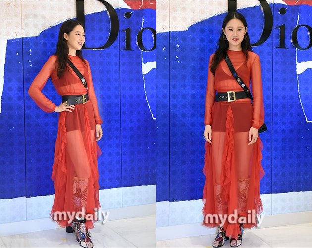 Penampilan Gong Hyo Jin di Acara Dior-1
