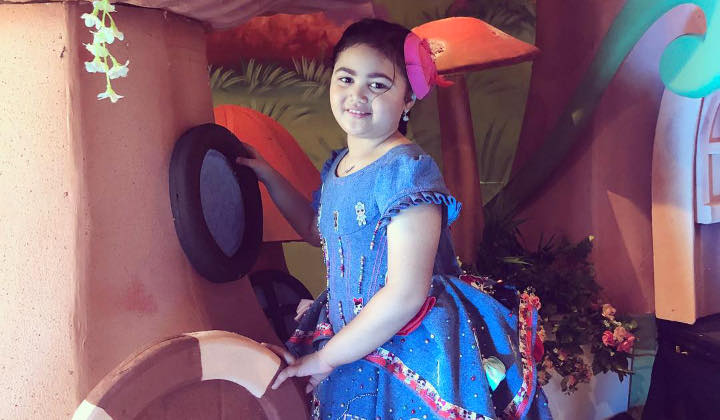 Foto: Bertema 'Alice in Wonderland', Meriahnya Pesta Ulang Tahun Ke-7 Putri Krisdayanti dan Raul Lemos