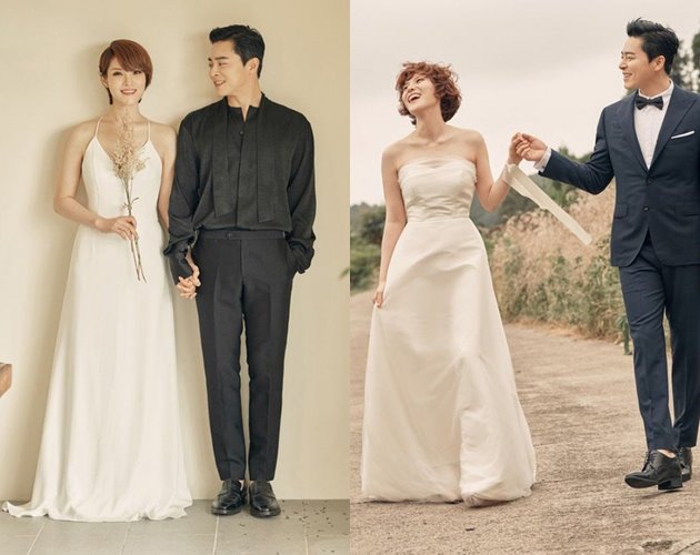 Foto-Foto Pernikahan Jo Jung Suk dan Gummy