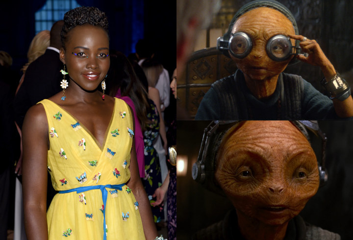 Lupita Nyong’o Tak Perlu Repot Kenakan Make Up pada 'Star Wars: The Force Awakens' 